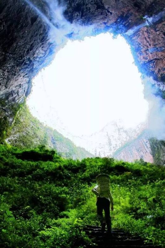 “中国十大天坑”都长什么样？-千呱资源网