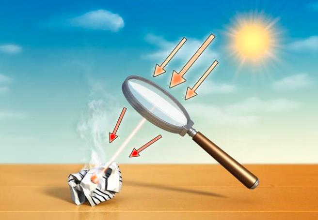 放大镜生火是什么原理-千呱资源网